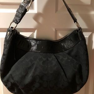Like New - COACH Black Hobo purse